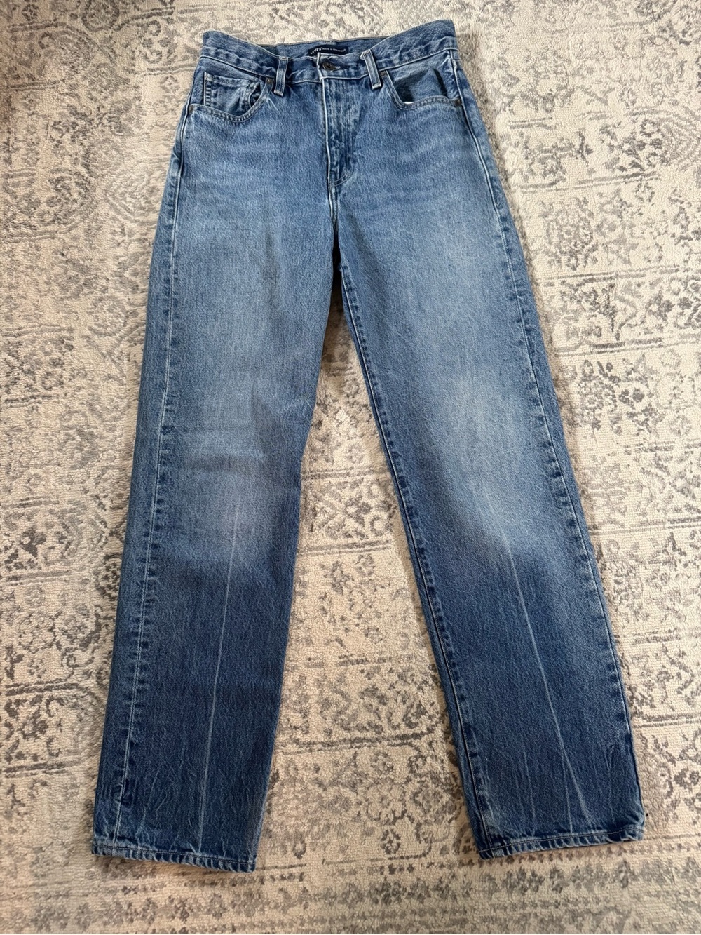 Levi's Made & Crafted Blue Label Vintage-Inspired Column Long Women's Jeans